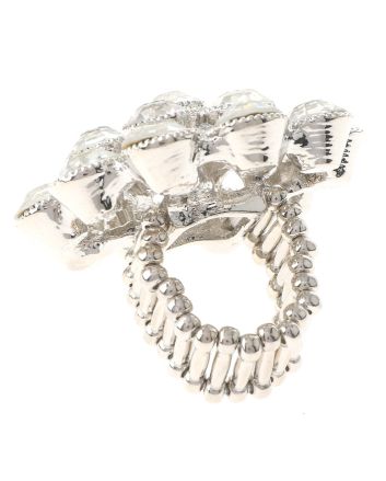 Elastic Flower Ring