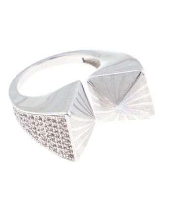 Fashion Rhodium Plated Ring