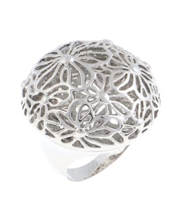 Fashion Rhodium Plated Ring