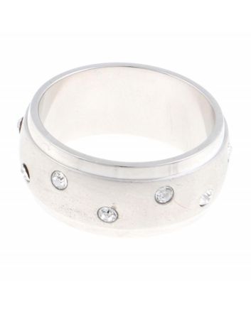 Rhodium Plated Ring