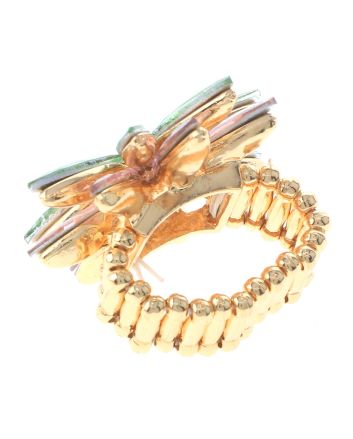 Elastic Flower Ring
