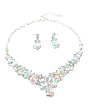 Rhinestone Necklace Set
