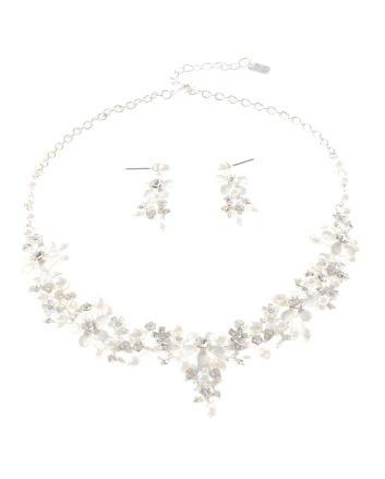 Rhinestone Necklace Set 
