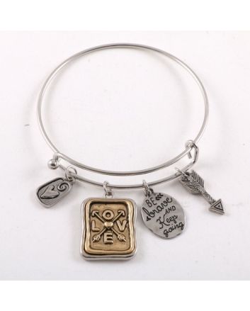 LOVE Charm Bracelet