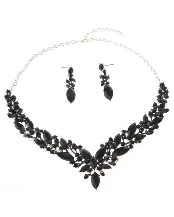Rhinestone Necklace Set