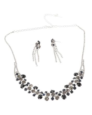Rhinestone Necklace Set 