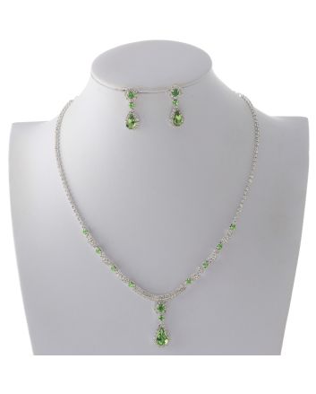 Rhinestone Necklace Set 