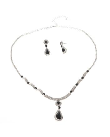 Rhinestone Necklace Set