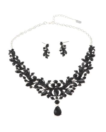 Rhinestone Necklace Set 