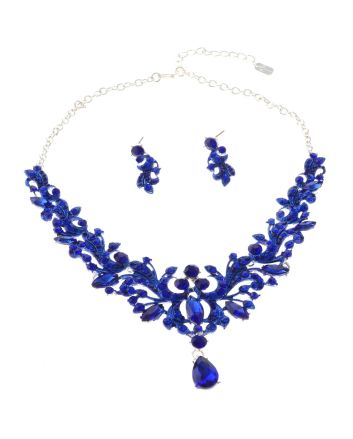 Rhinestone Necklace Set