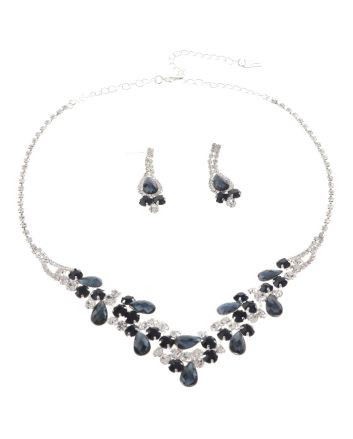 Rhinestone Necklace Set 