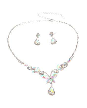 Rhinestone Necklace Set 