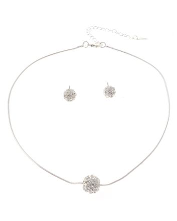 Chain Necklace Earring Set