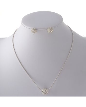 Chain Necklace Earring Set