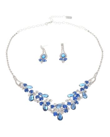 Rhinestone Necklace Set 