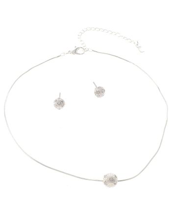 Chain Necklace Earring Set