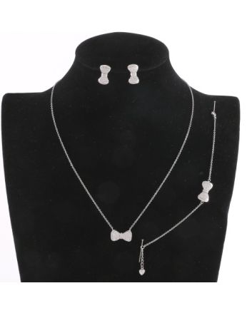 Cubic Zirconia Necklace Set