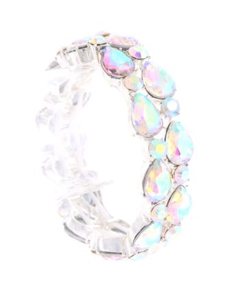 Marquise Crystal Stretch Bracelet