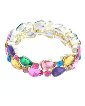 Marquise Crystal Stretch Bracelet