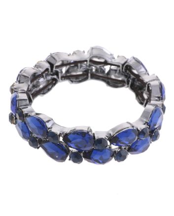 Marquise Crystal Stretch Bracelet