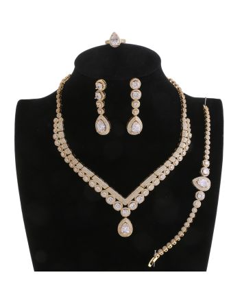 CZ NECKLACE SET