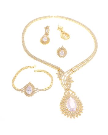 CZ NECKLACE SET