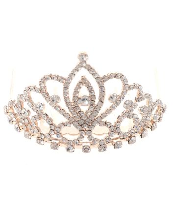 Mini Rhinestone Tiara 