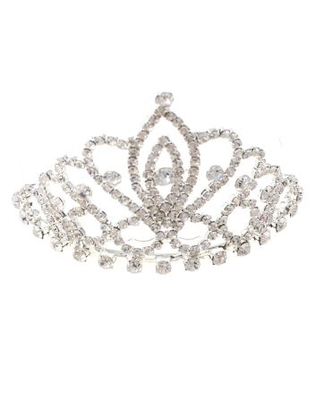 Mini Rhinestone Tiara 