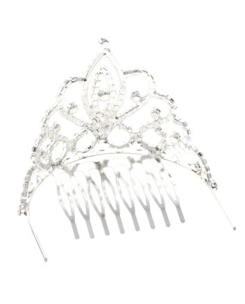 Mini Rhinestone Tiara 