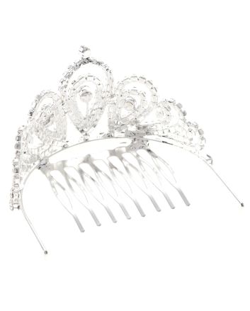 Mini Rhinestone Tiara 