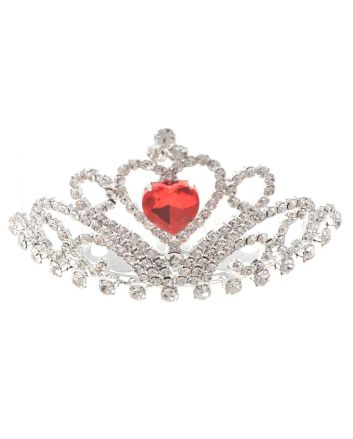 Mini Rhinestone Tiara 