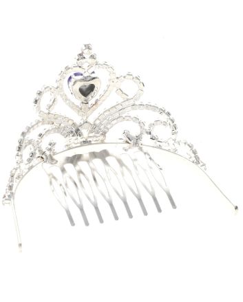 Mini Rhinestone Tiara 