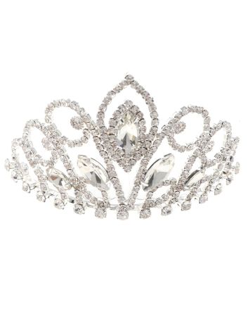 Mini Rhinestone Tiara 