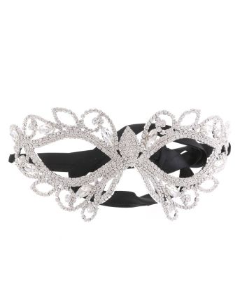 Fashion Rhinestone Evening Mask