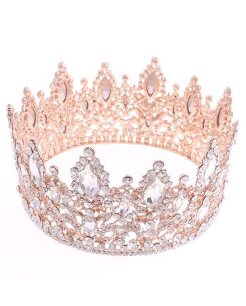 Rhinestone Crown Tiara