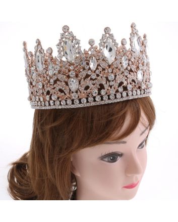 Rhinestone Crown Tiara