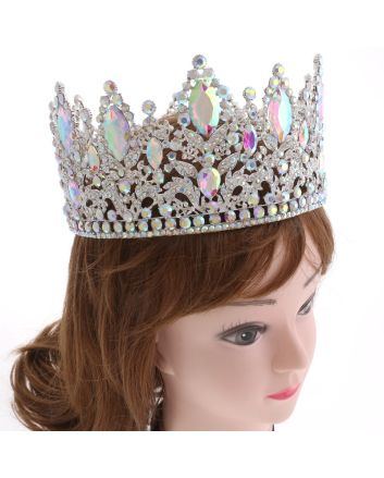 Rhinestone Crown Tiara