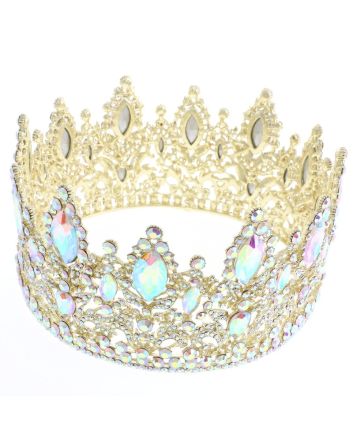 Rhinestone Crown Tiara
