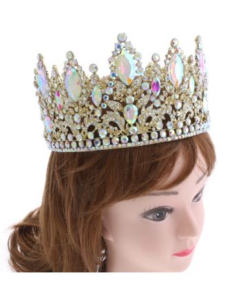 Rhinestone Crown Tiara
