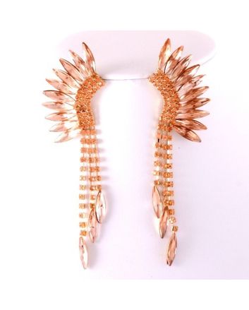 Rhinestone Post Earrings