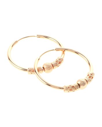 Gold Plated Hoop Earrings