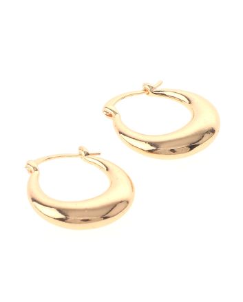 Gold Plated Hoop Earrings