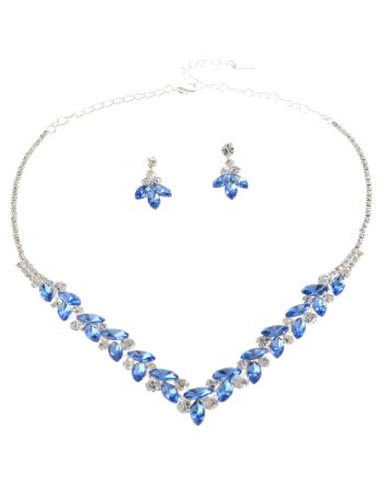 Rhinestone Necklace Set 