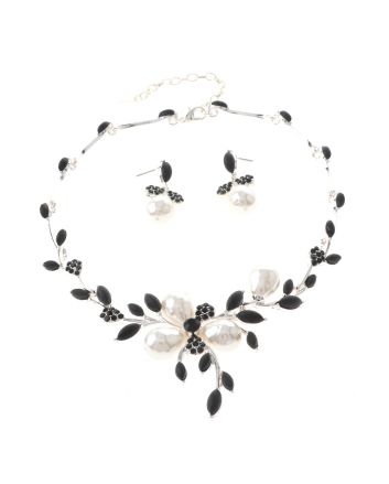 Rhinestone Necklace Set 