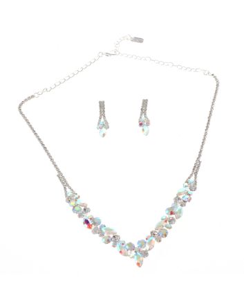 Rhinestone Necklace Set 