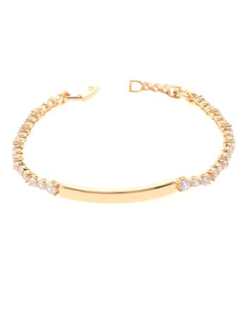 CZ Latch Bracelet 