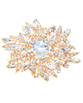 Rhinestone Brooch