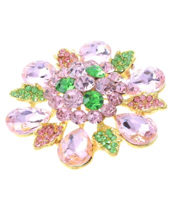Rhinestone Crystal Brooch