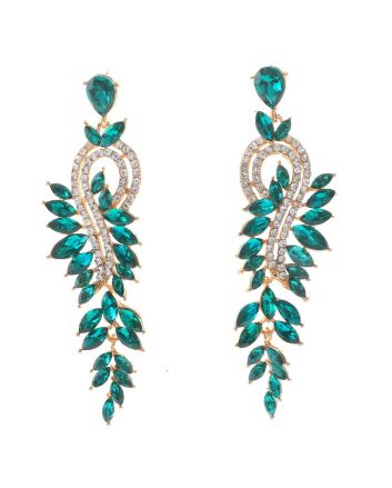 Rhinestone Post Earrings