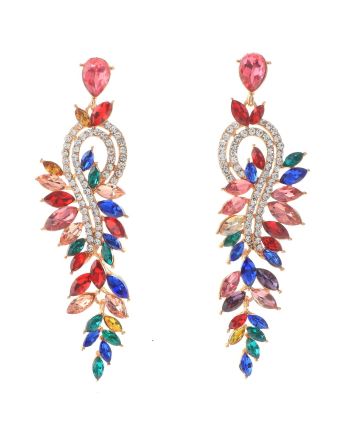 Rhinestone Post Earrings